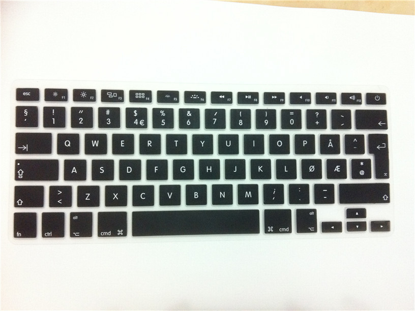 apple macbook pro .3苹果键盘膜 欧版膜 挪威语键盘保护膜