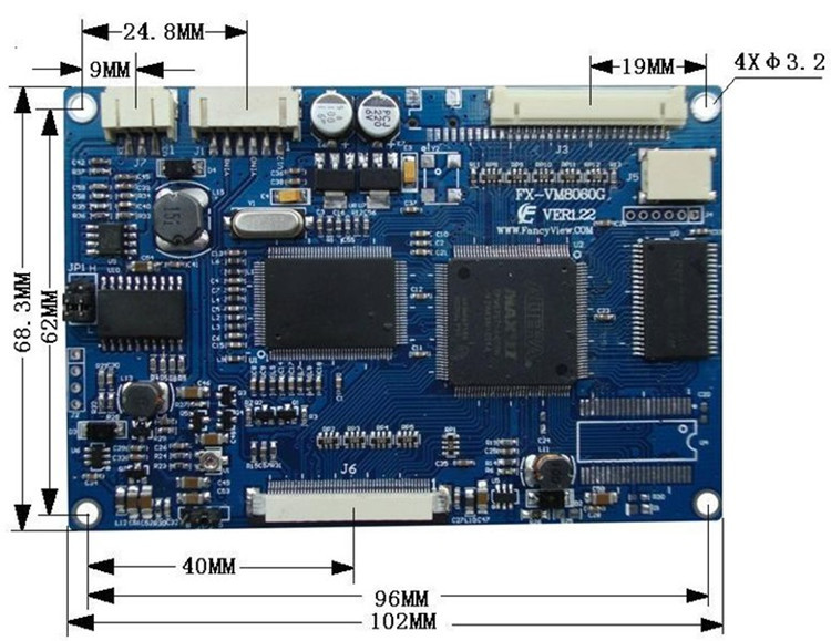 VM8060尺寸圖