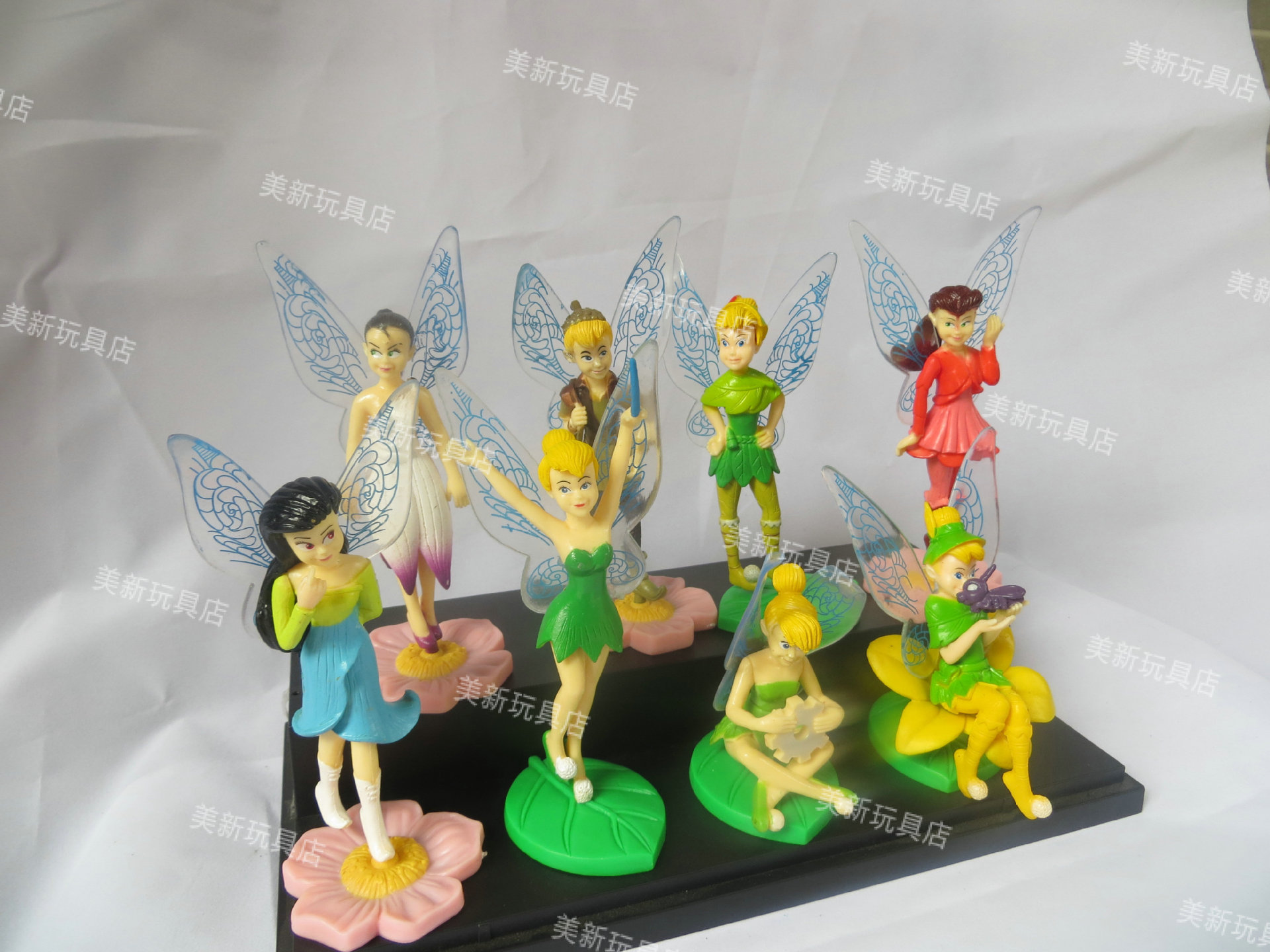 迪士尼 6款 花仙子奇妙仙子 公仔玩偶摆件tinker bell