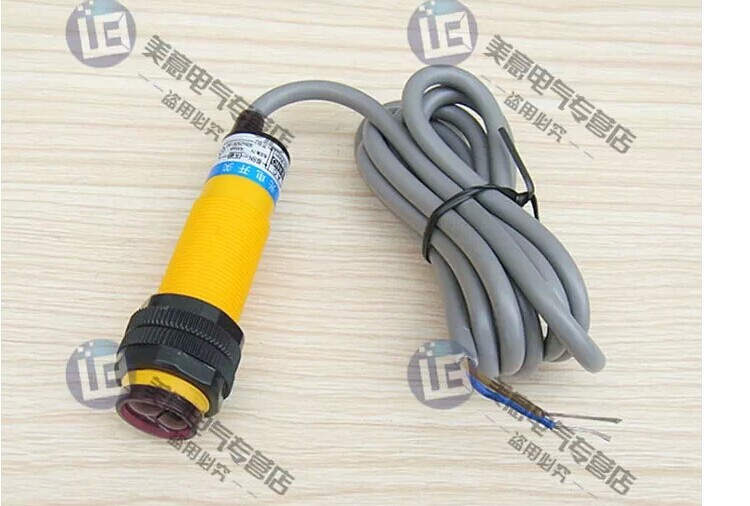 【E3F-DS10Y2 光电开关 交流二线常闭】