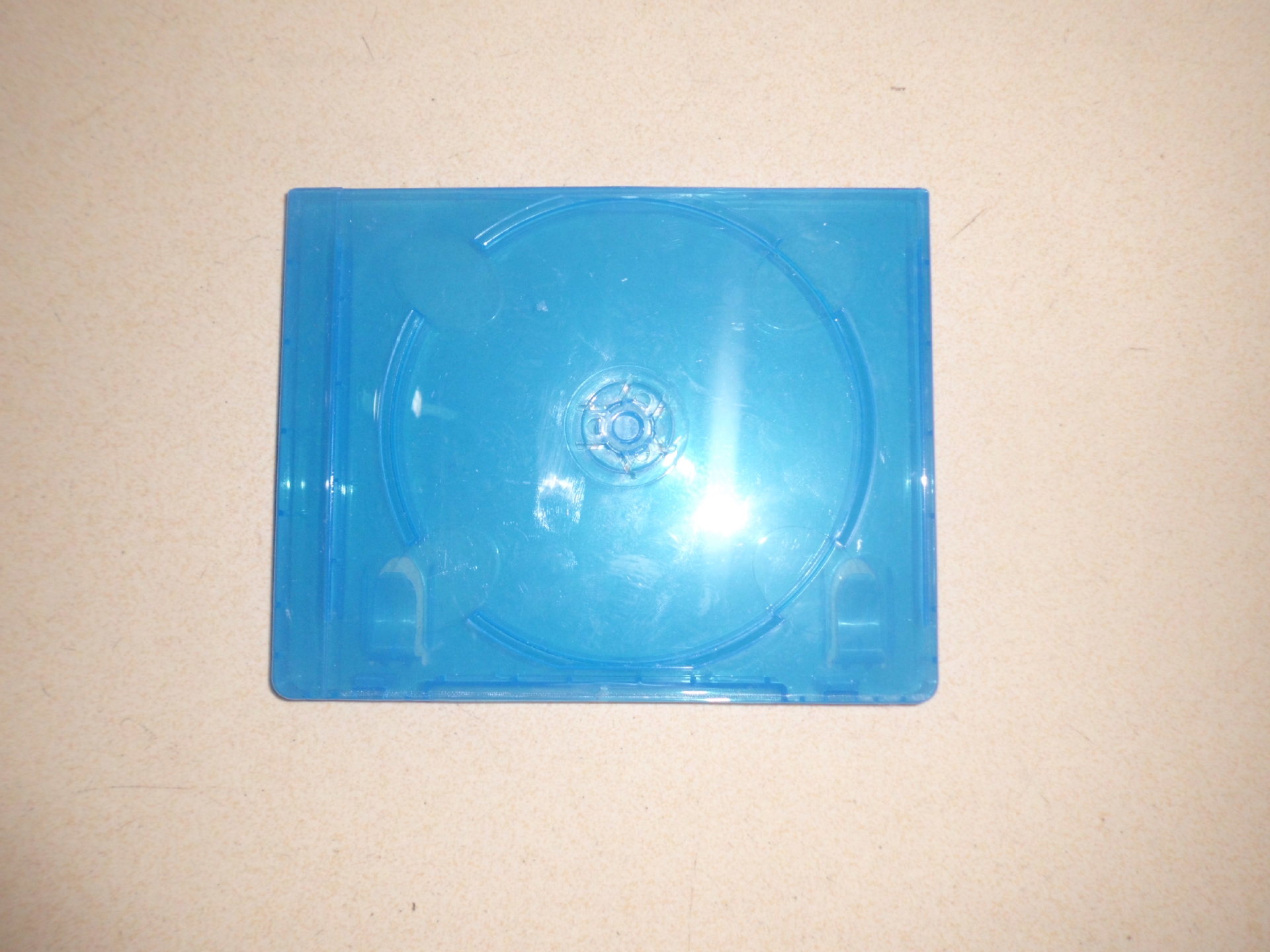 【红光高透明CD盒 DVD包装盒光盘盒】