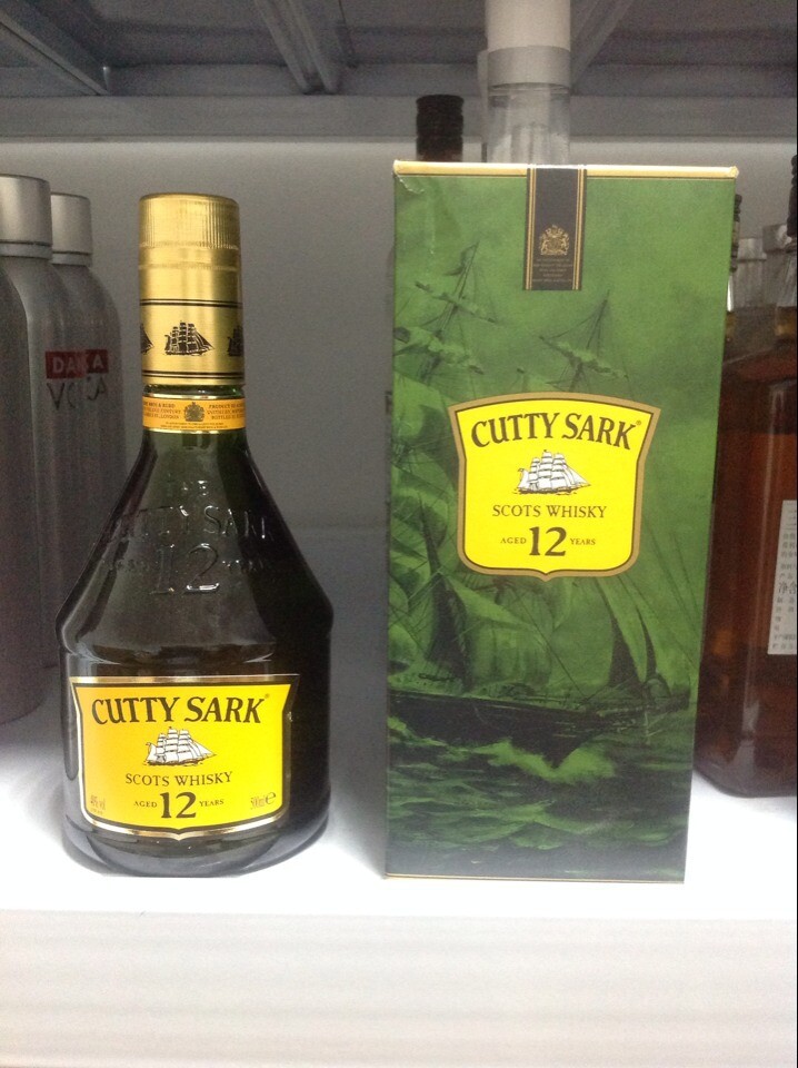 软饮料 果蔬汁  商品名称:苏格兰顺风12年威士忌【cutty sark whisky