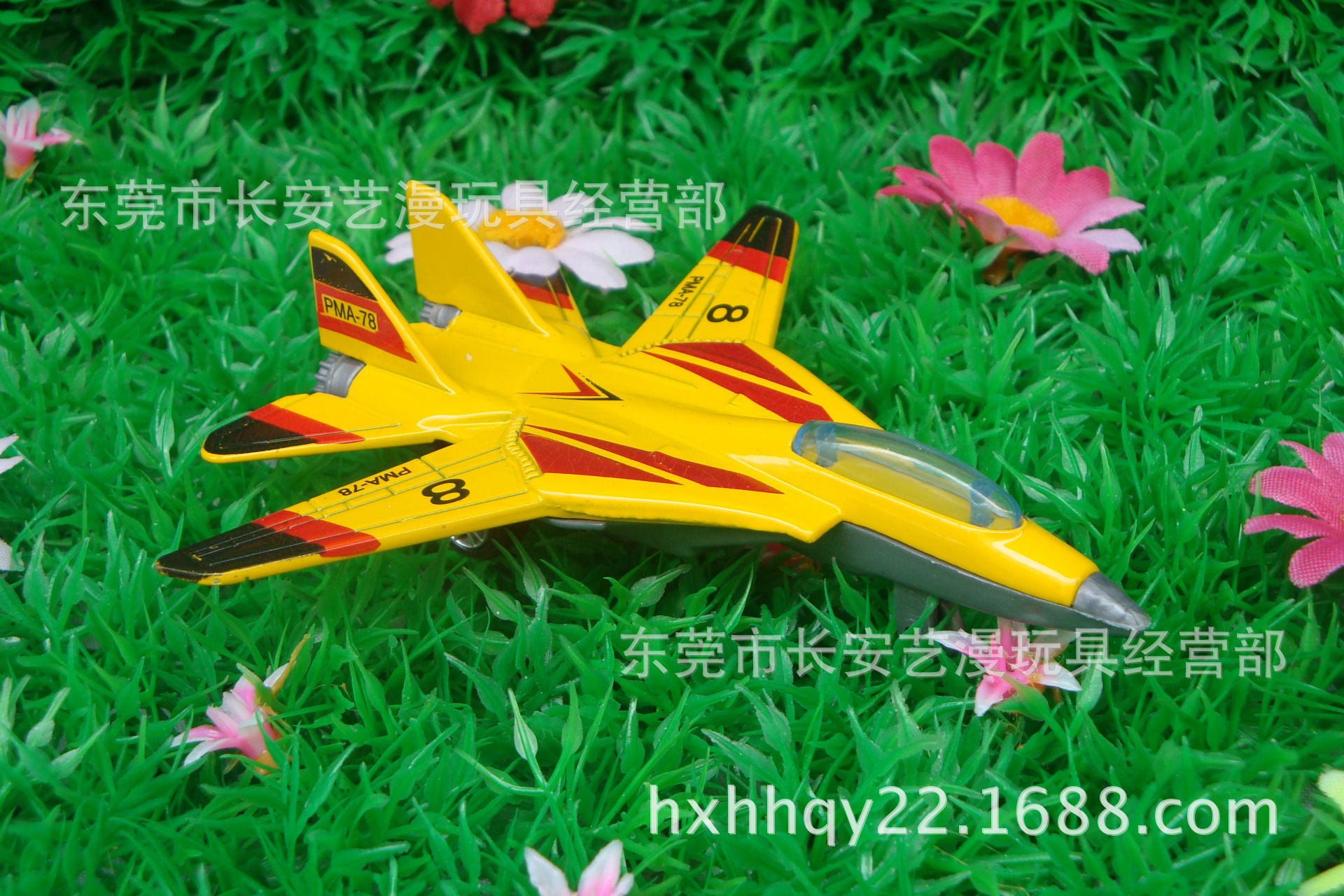 航空模型-合金军事回力战斗飞机 F16 T50-航空