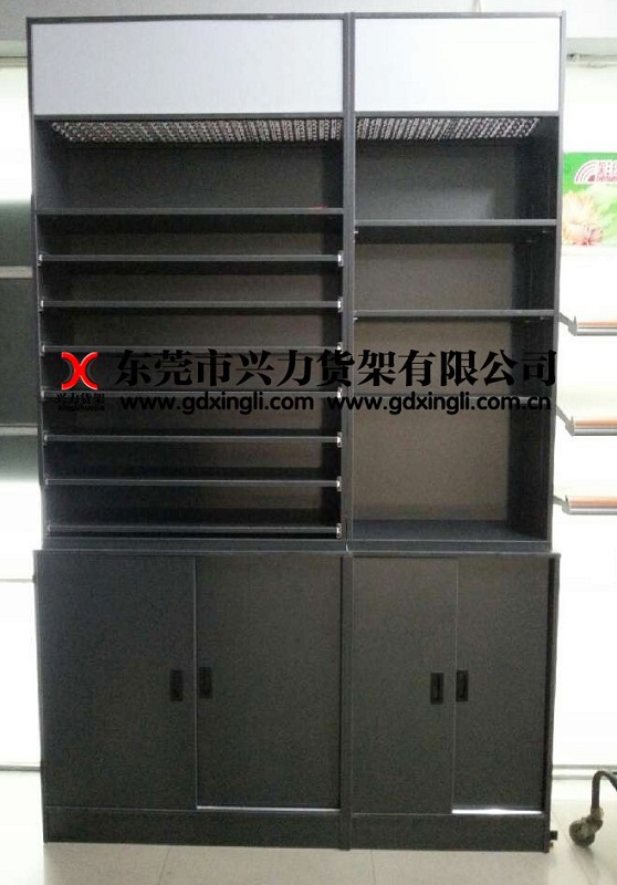 分体式烟酒柜正面