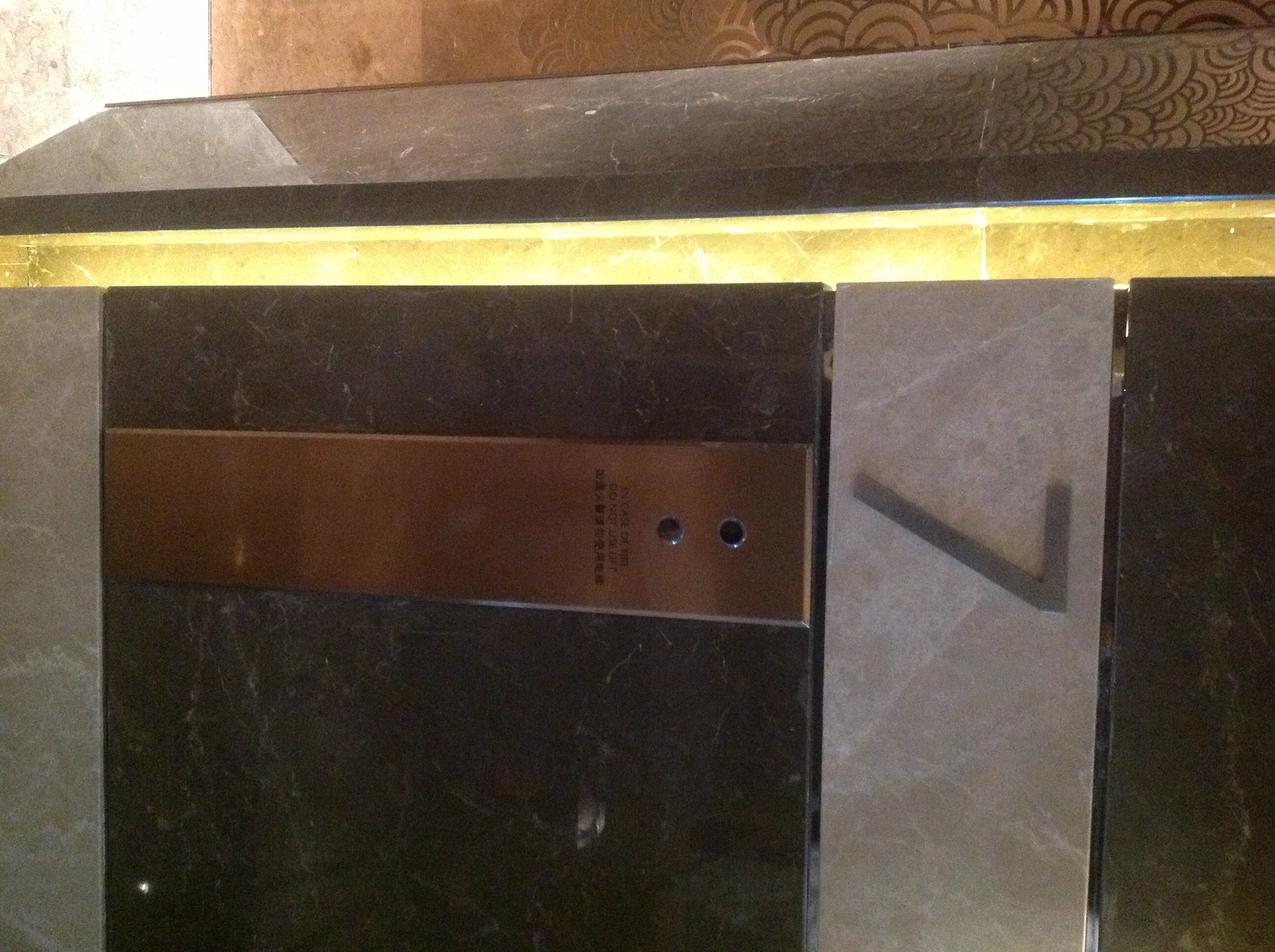 电梯不锈钢楼层标识1