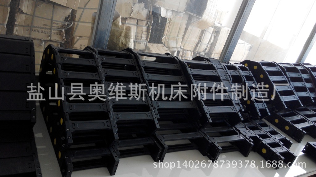 东莞塑料拖链 机床电缆拖链 机床坦克链 东莞拖链厂家