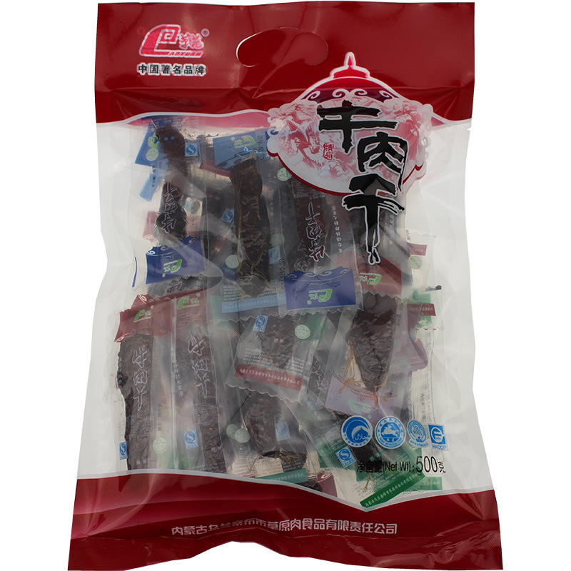 500g 三味混装牛肉干