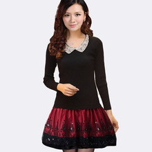 找相似款-2014春装新款<em>马海毛</em>中长条纹<em>长袖开</em>