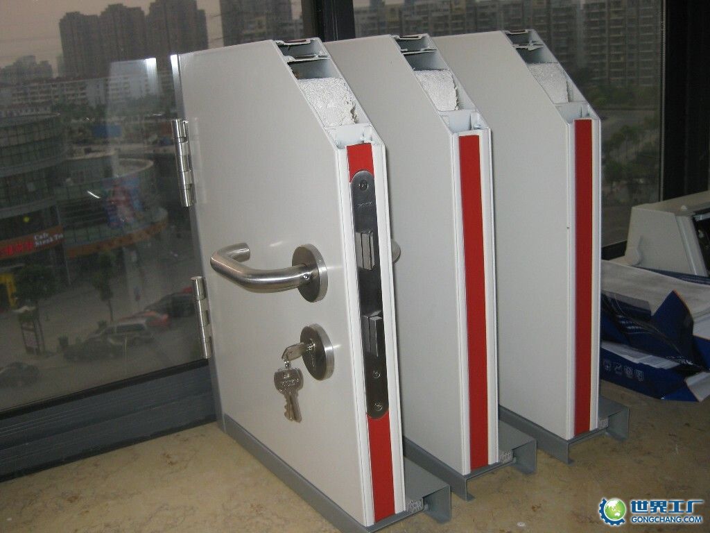 【甲级钢制防火门 带标识】