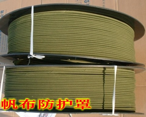 缝制帆布油缸防护罩,缝合式帆布防尘套供应