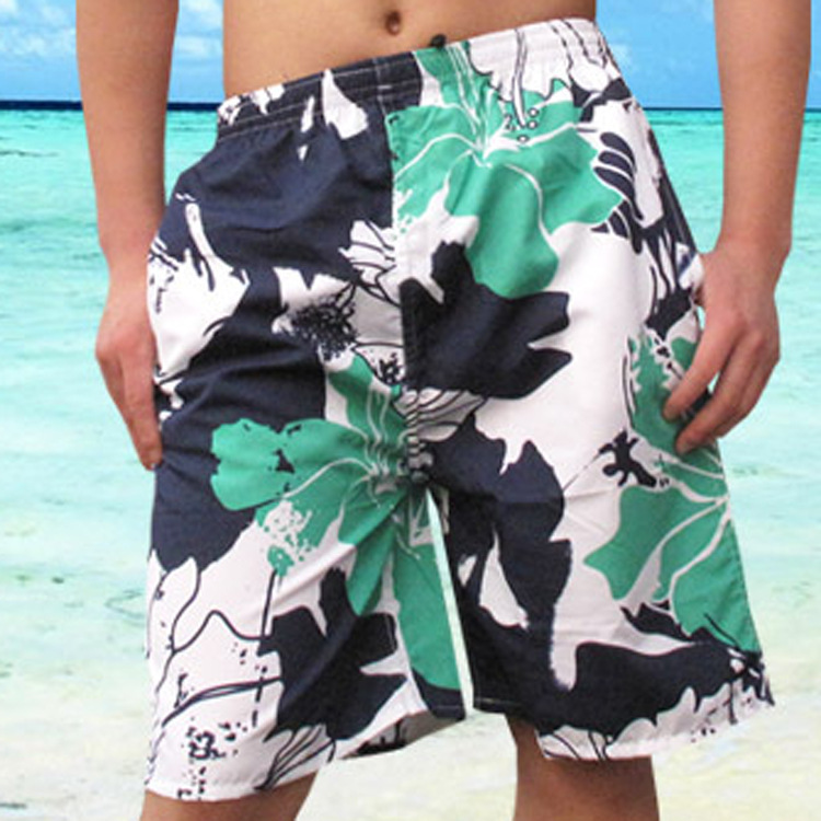 夏季<em>男士花短裤</em>沙滩裤 图片_高清大图 - 阿里巴