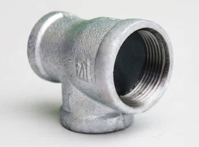 【厂家直销批发生产玛钢管件侧孔三通铸铁三通