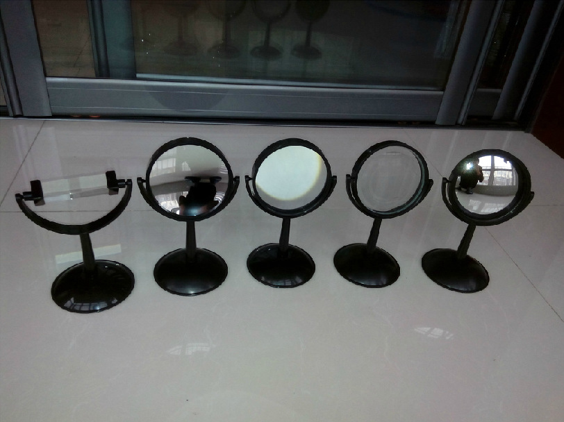 热销 光学实验教具组合凹透镜凸透镜凹面镜凸