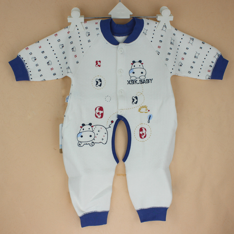 爆款 婴幼儿服装宝宝长袖连体衣爬服哈衣连身