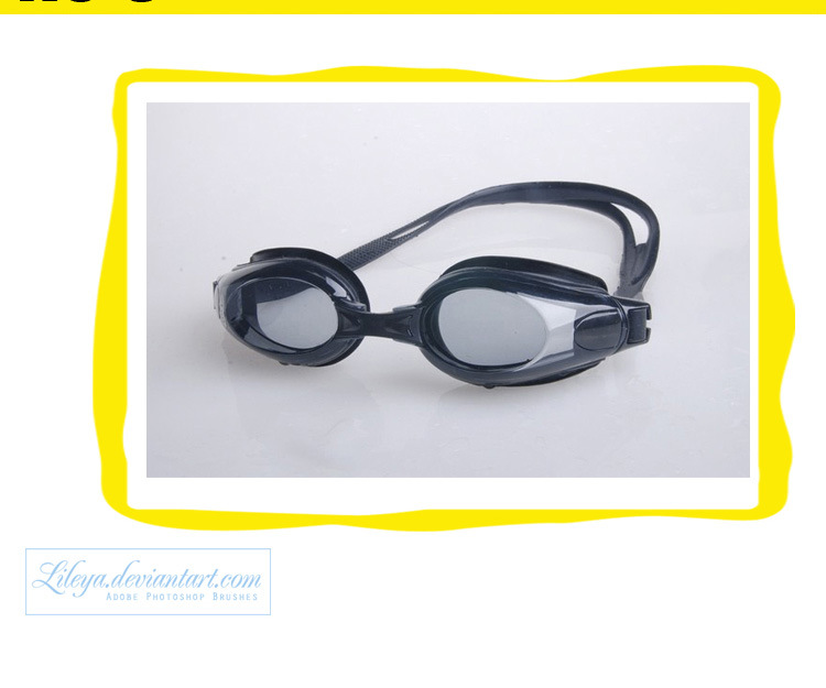 【游泳镜 专柜正品泳镜 电镀近视镜 防水防雾泳