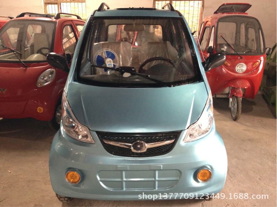 供应智派牌铁壳电动四轮车 图片