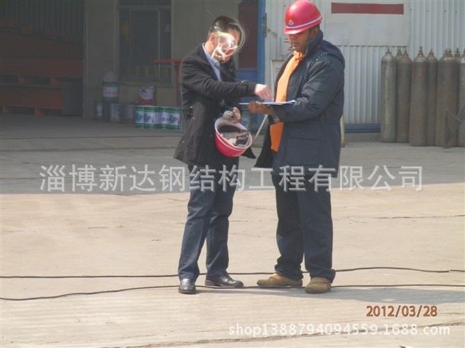 外国客户看厂合作