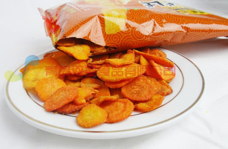 脱水蔬菜-啵乐乐VF爽脆胡萝卜片70g 出口日韩