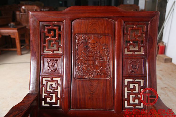 028山水万字沙发