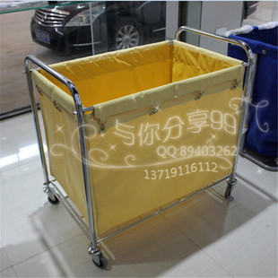 酒店服务车-酒店洗衣房收集车 被单毛巾收集车
