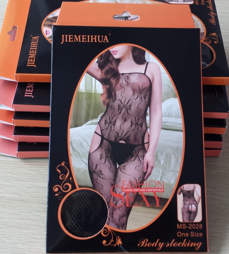 【情趣内衣女士 性感开裆透视诱惑无缝网衣吊