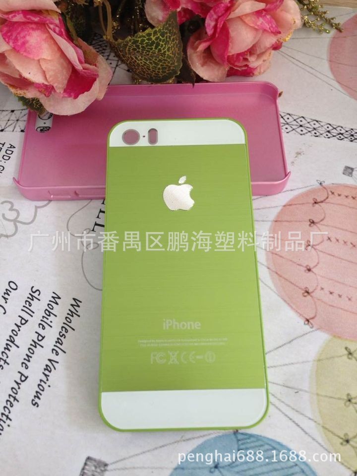 iphone5双色亚克力手机保护壳 防刮花镜面手机