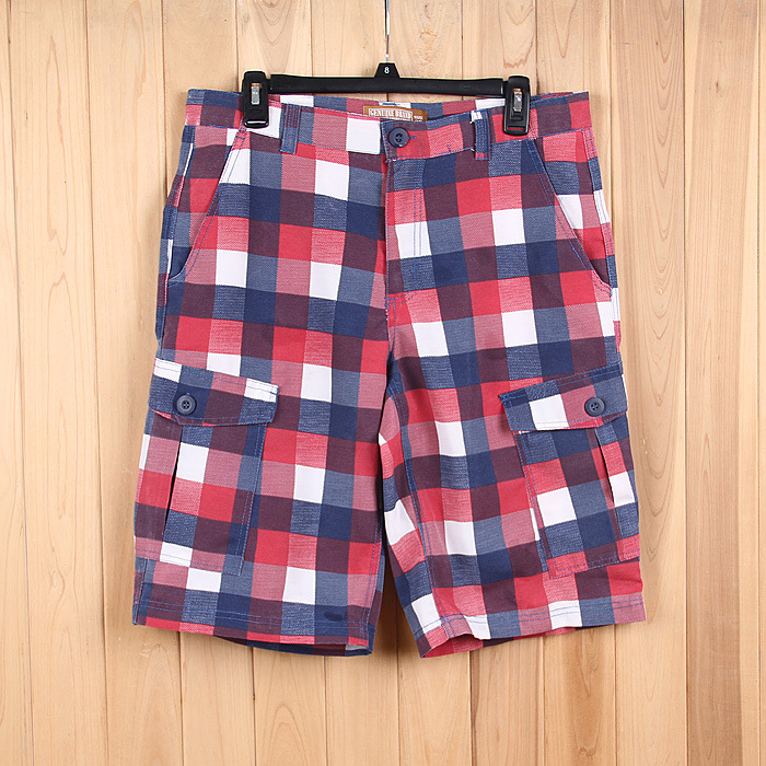 $2.76 For Men's Check Short Shorts Closeout Pants