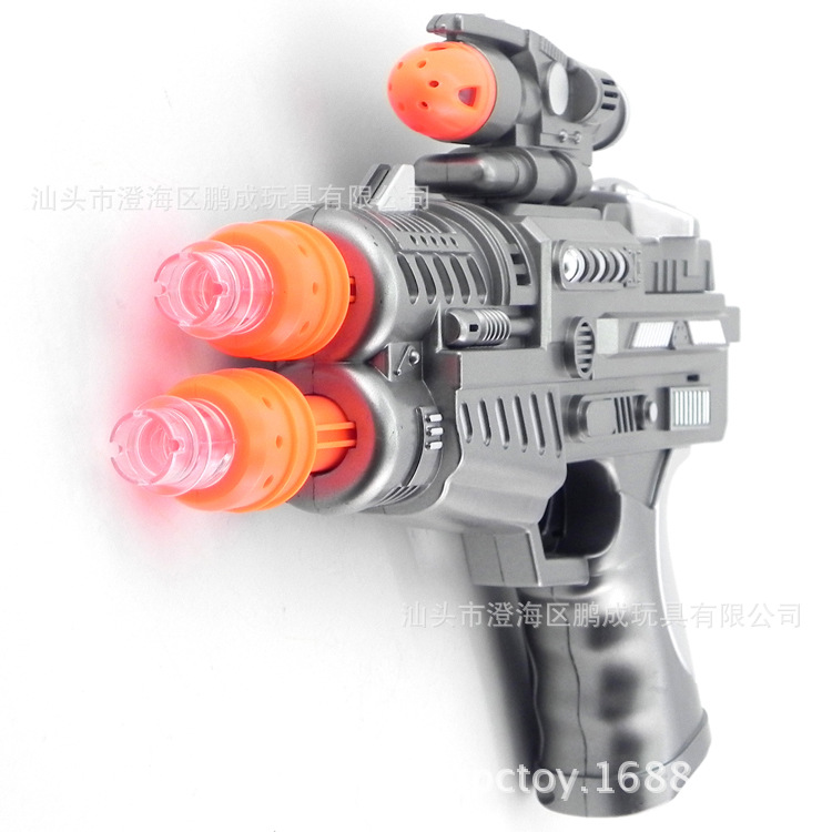 事模型-供应BZC115686太空组合灯光小音乐枪