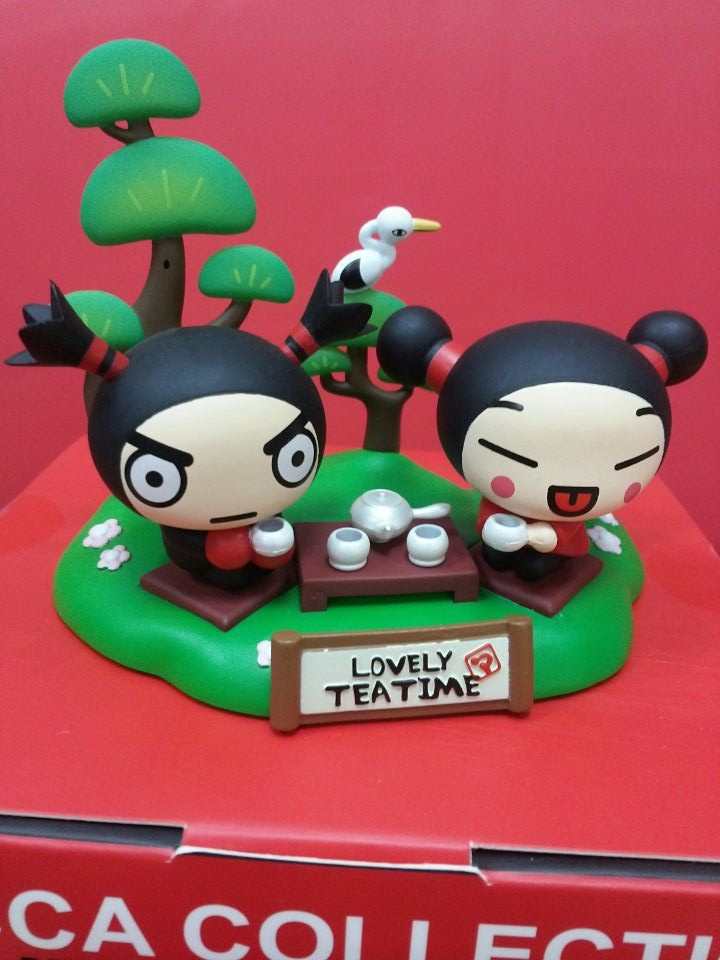 库存玩具-正品<em>动画</em>版<em>野蛮女友</em>PUCCA Q版模型