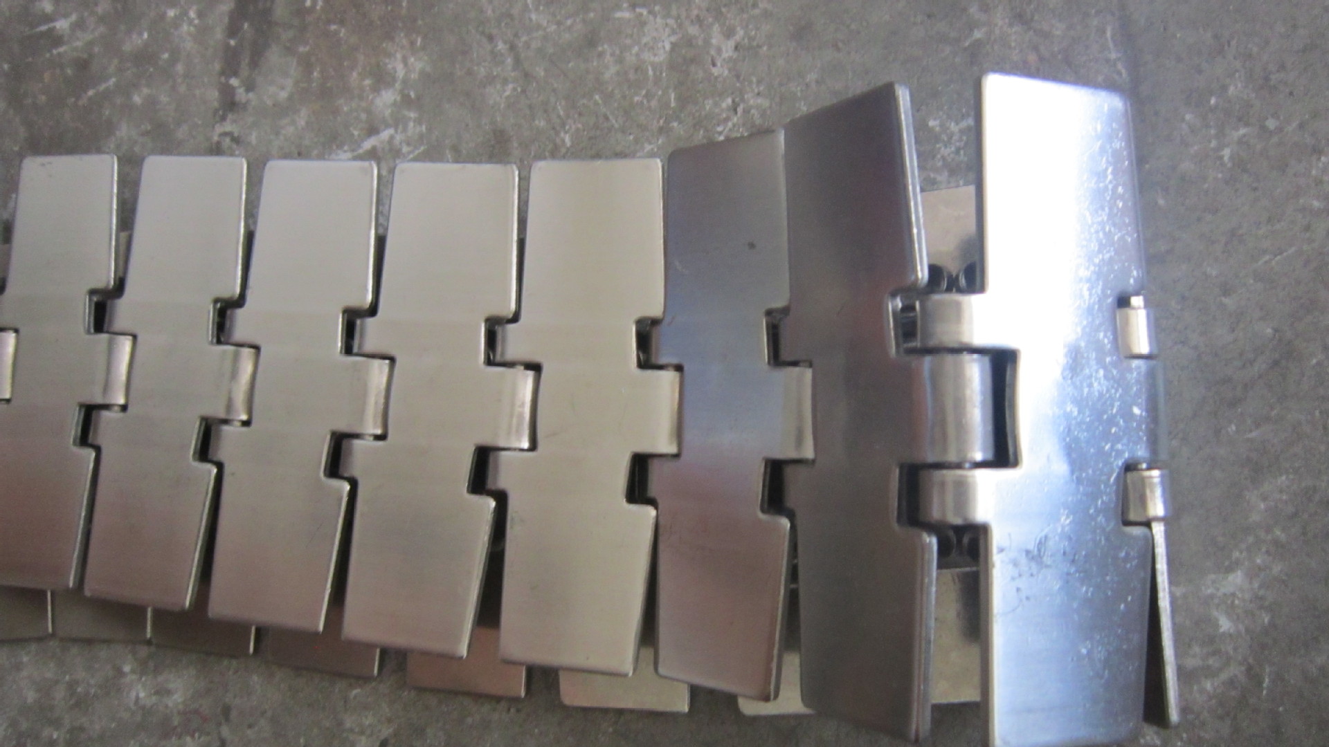 不锈钢转弯链板304材质