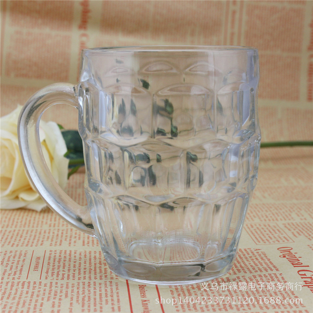 义乌小商品菠萝杯玻璃杯子 酒吧家用杯子 大杯子 批发玻璃杯子