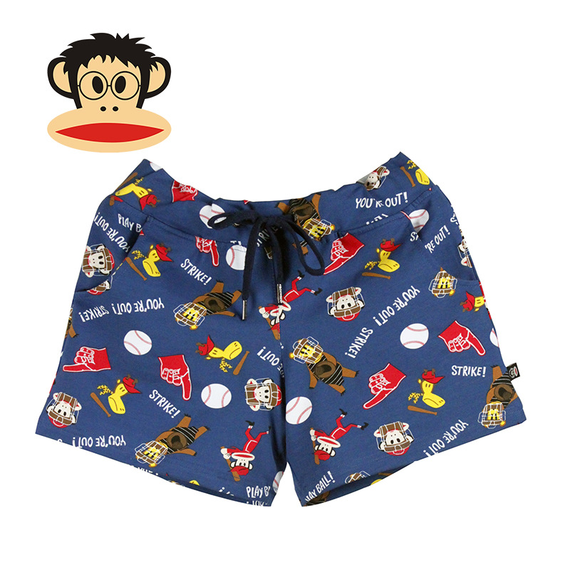 2014春季新款碎花大嘴猴女款<em>短裤</em> 休闲百搭沙