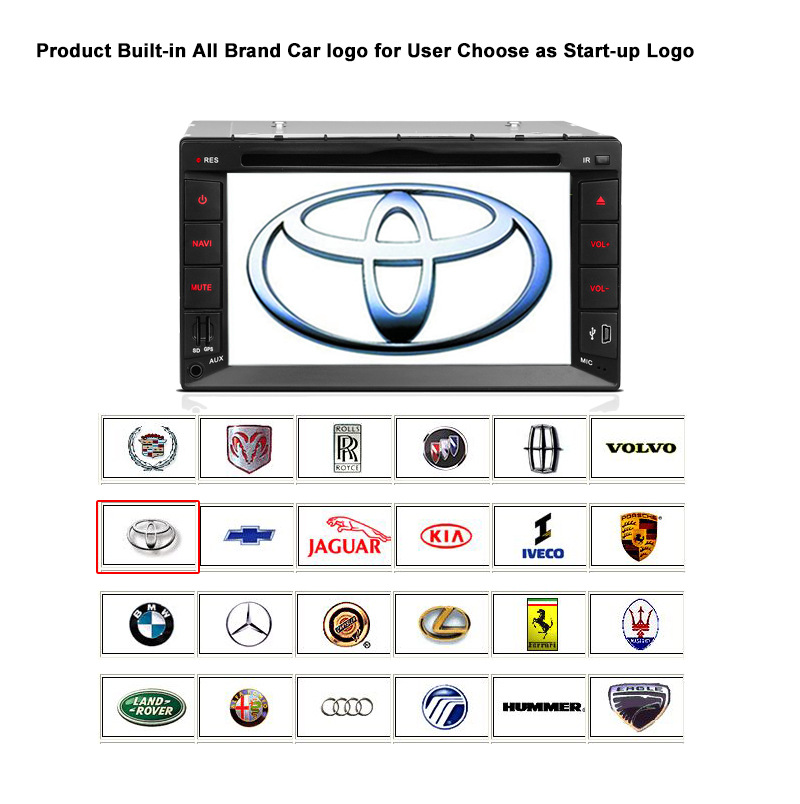 2615MX 6.2寸固定面板通用车载