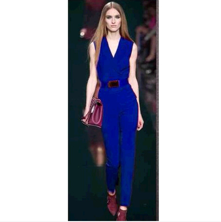 2014新款 夏装 <em>女装</em>批发 走秀款 <em>马甲</em>式<em>连体</em>裤