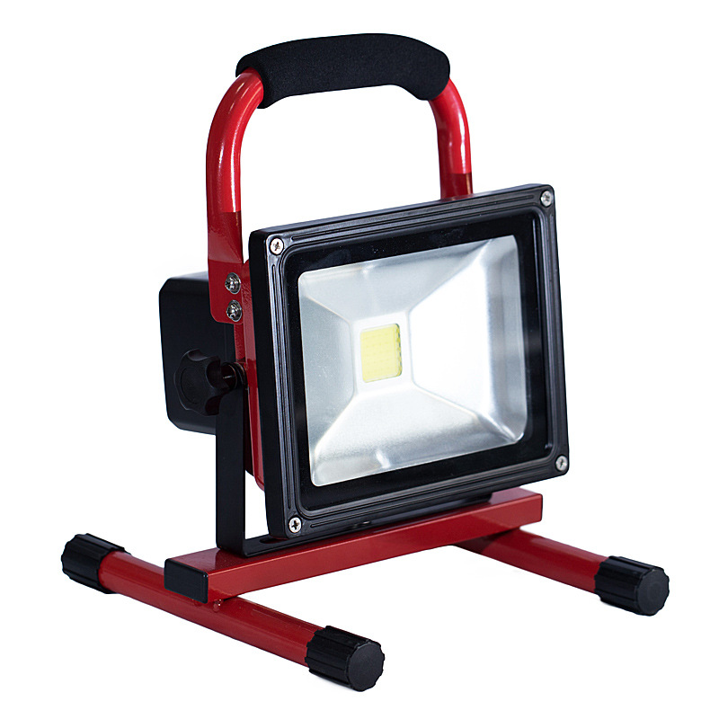 50WLED红光;移动照明;充电投光灯;多功能营地