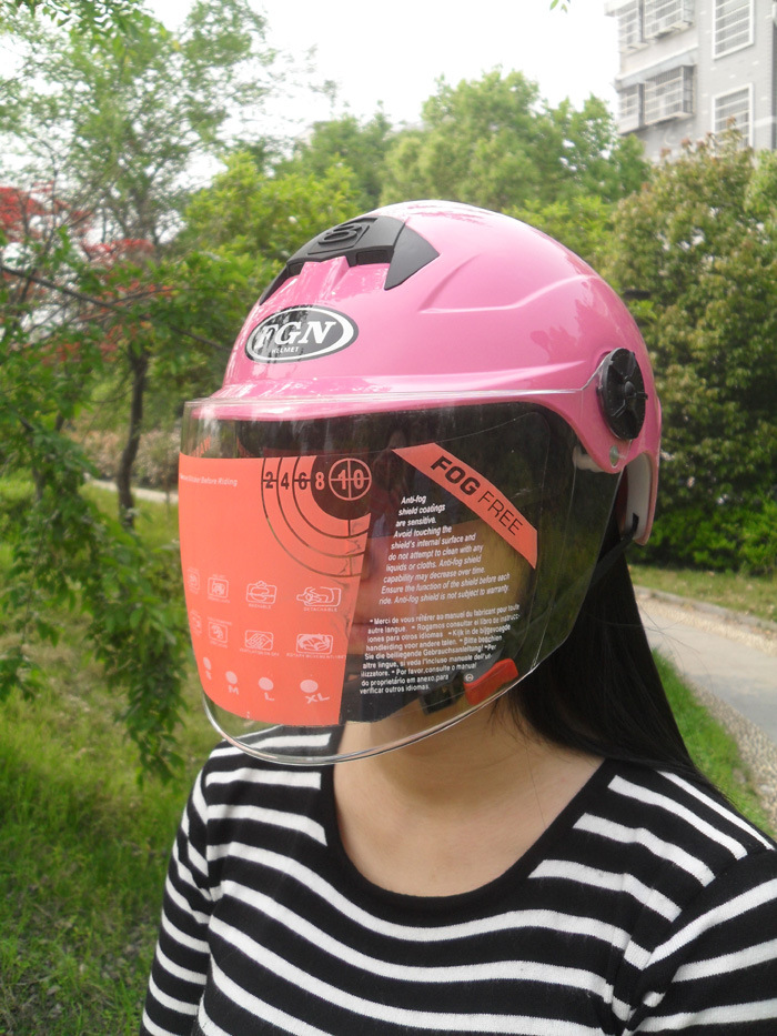 【双镜片夏盔 摩托车电动车头盔 防晒头盔】价