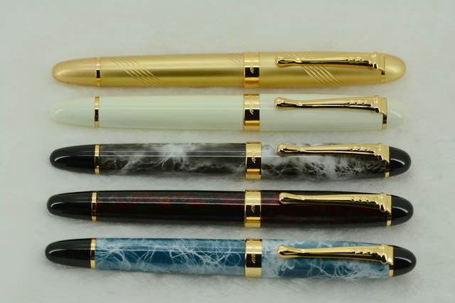 厂家直销 金豪 450金色签字笔 宝珠笔多种颜色