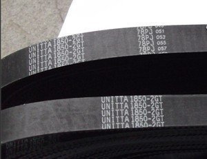 2GT同步帶UNITTA/GATES齒形皮帶同步帶橡膠同步帶2GT防塵同步帶