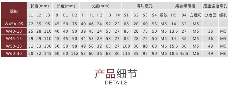 CCMW50  同步带模组线性导轨滑台