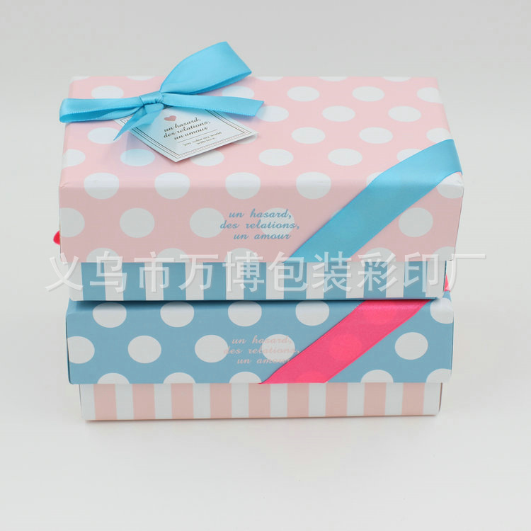 精美长方形包装盒 围巾丝巾饰品盒子生日礼盒 (1)