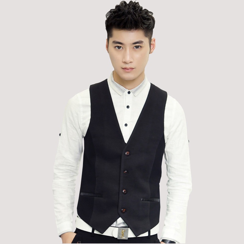 2013新款秋装男士<em>男装西装马甲背心</em>高富帅高