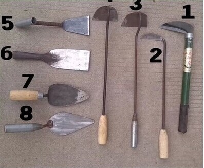 园林工具 农用工具花圃锄头镰刀