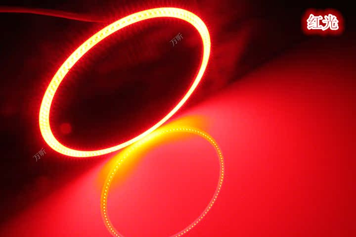 新款超亮cob 90mm天使眼 恶魔眼led光圈 音响喇叭光圈
