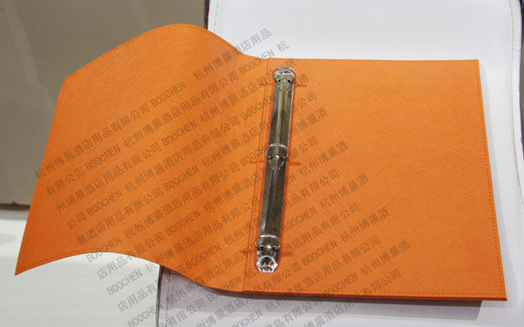 酒店服务指南、菜谱-商务酒店送餐夹 酒店皮制