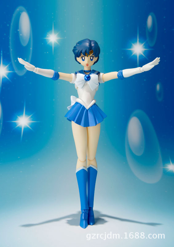 <em>公仔</em>、玩偶、娃娃-万代 SHF<em>美少女战士</em> 可动 