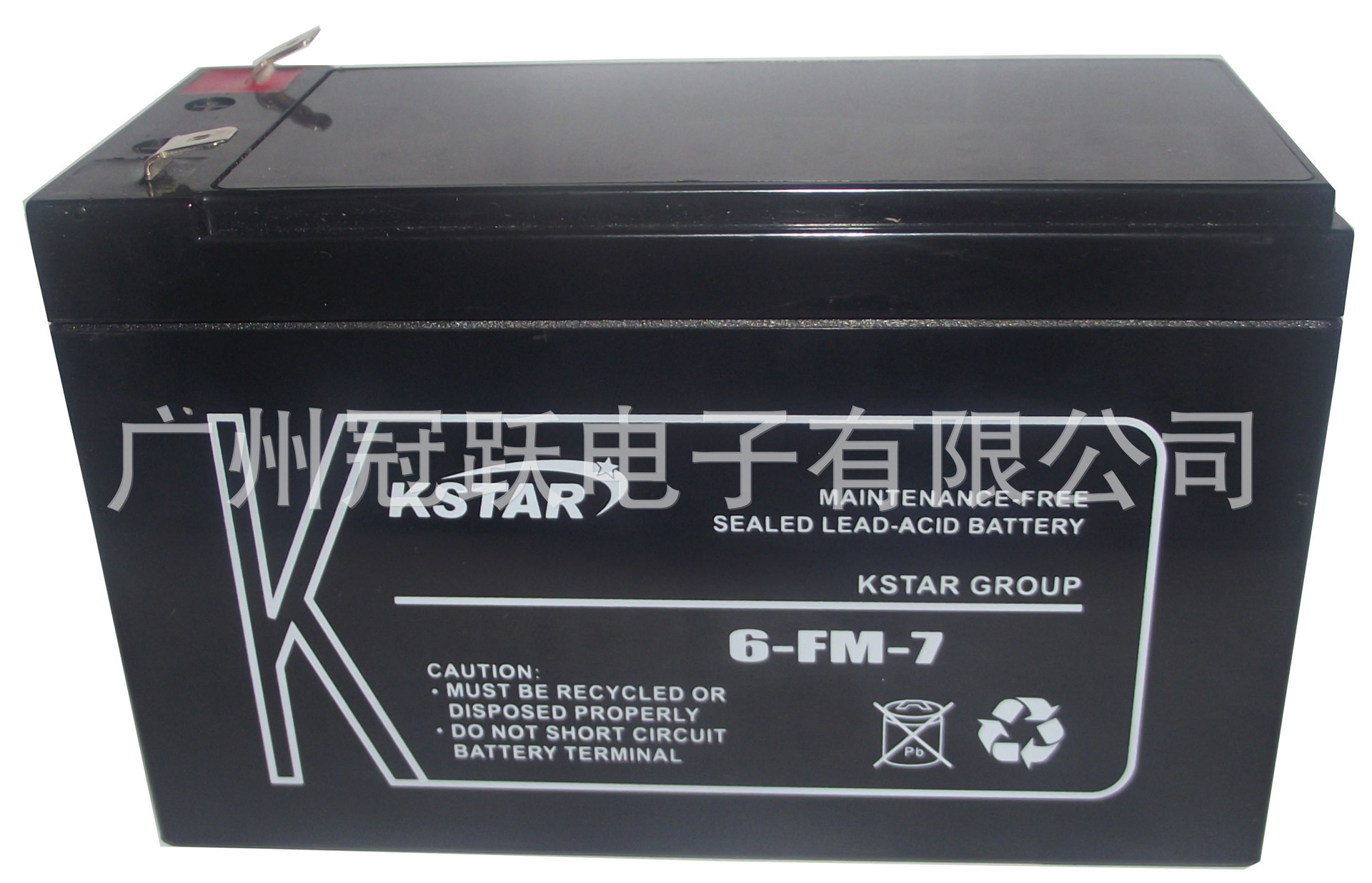 蓄电池 KSTAR科士达蓄电池6-FM-7 12V7AH全