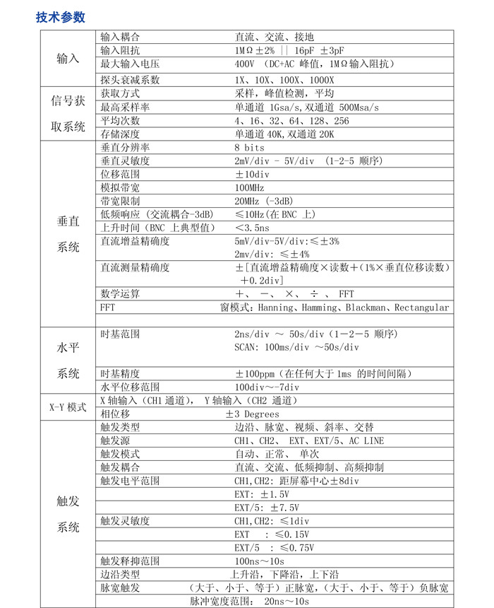 GA1102CAL示波器-2