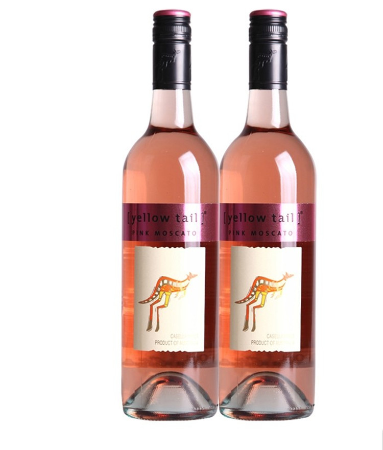 澳洲黄尾袋鼠 慕斯卡桃红甜白葡萄酒 世界销量
