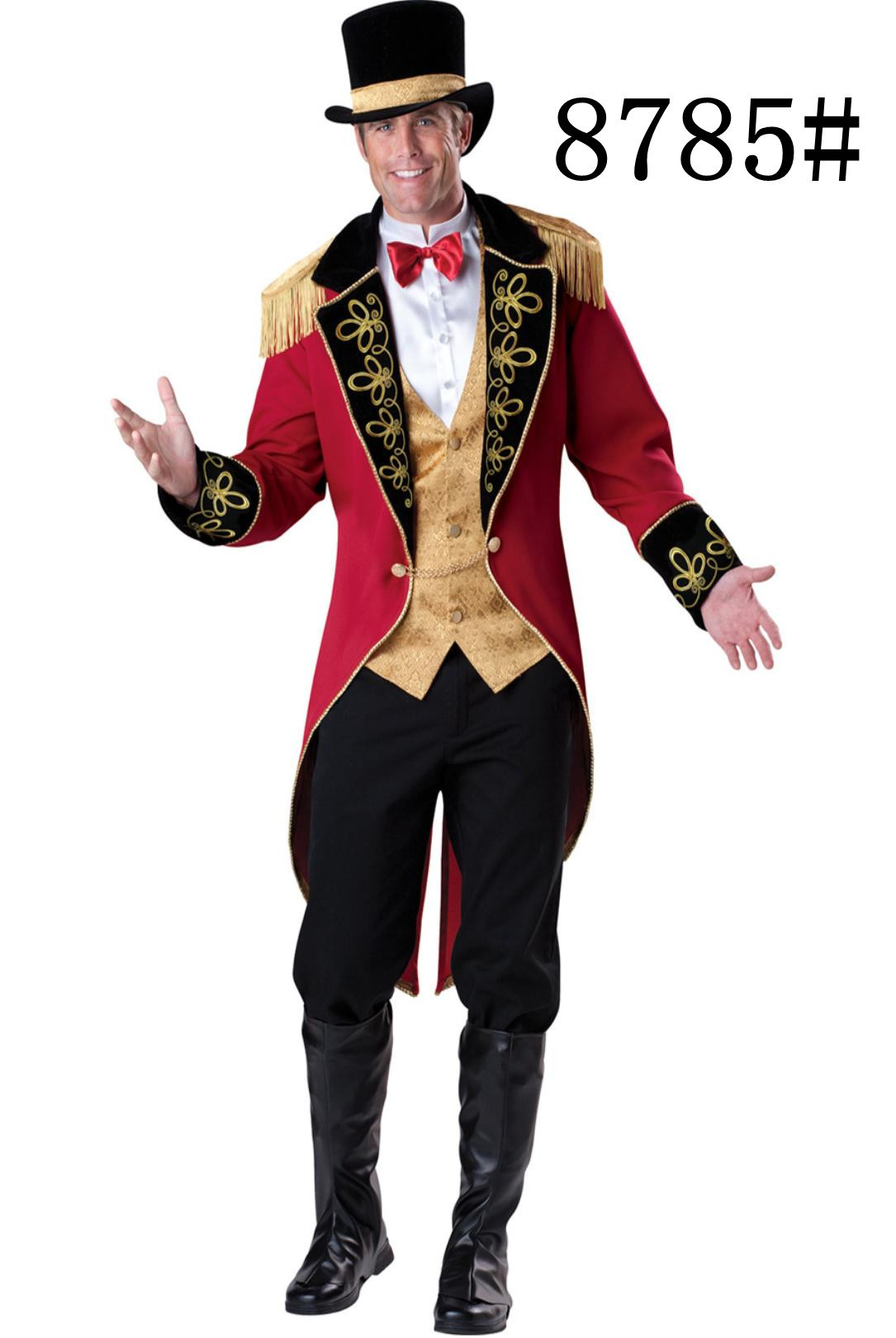 万圣节cosplay服英国皇家伯爵服贵族男款燕尾服魔术师服批发