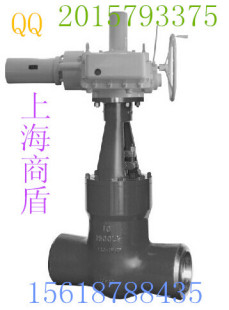 上海制造Z961Y-1500LB高温 高压 美标 电站 堆焊电动闸阀